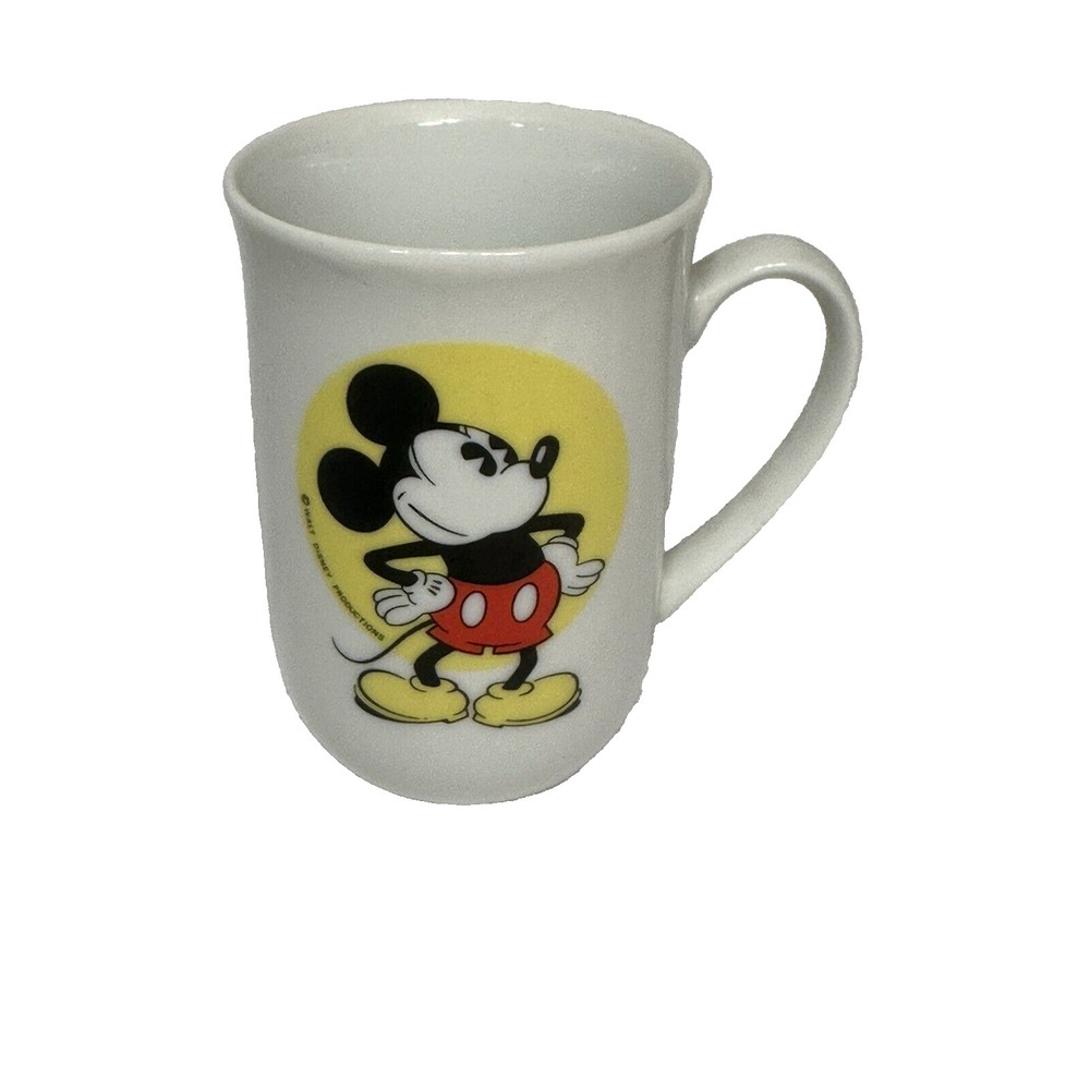 disney vintage coffee tea mug mickey mouse disneyland walt disney world‎